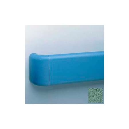 Pawling Aluminum-Reinforced Return For Br-530 Handrail, Teal BR-535-0-377